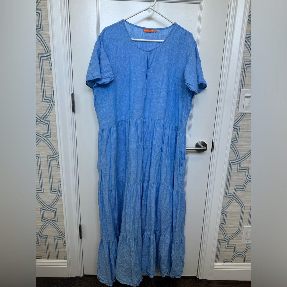 Oliphant Linen Maxi Dress